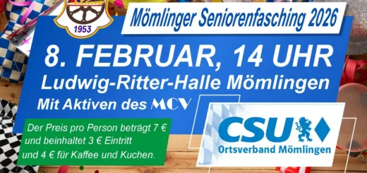 Einladung zum Mömlinger Seniorenfasching